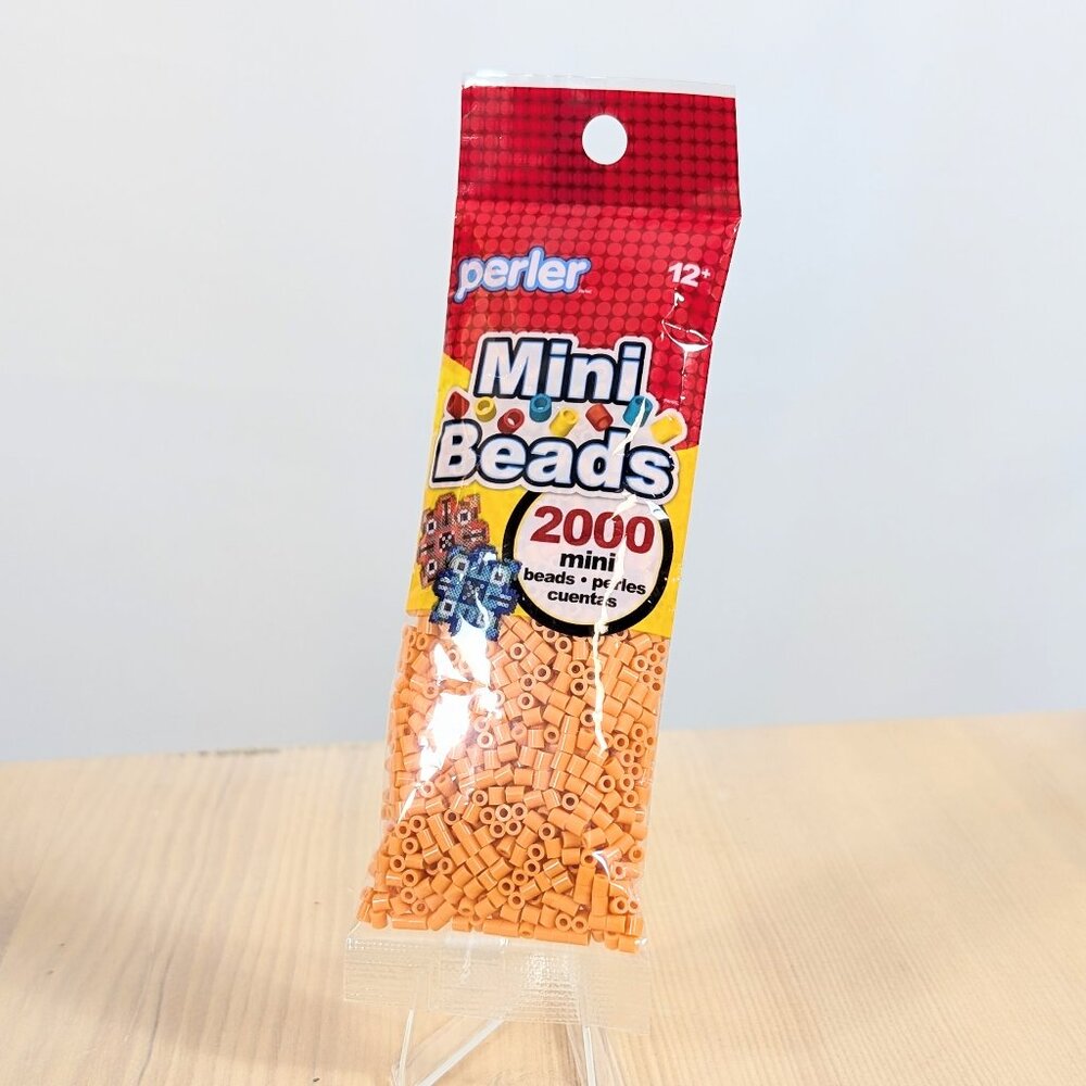 Mini Perler Beads Butterscotch 2000 count